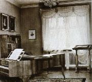 schumann s study at his home in zwickau johannes brahms